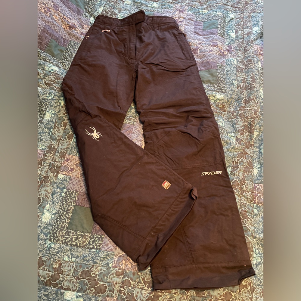 Spyder Black Ski Pants Youth Size 14
